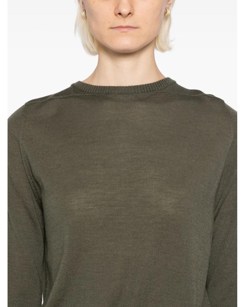 Rick Owens Green Biker Level Top