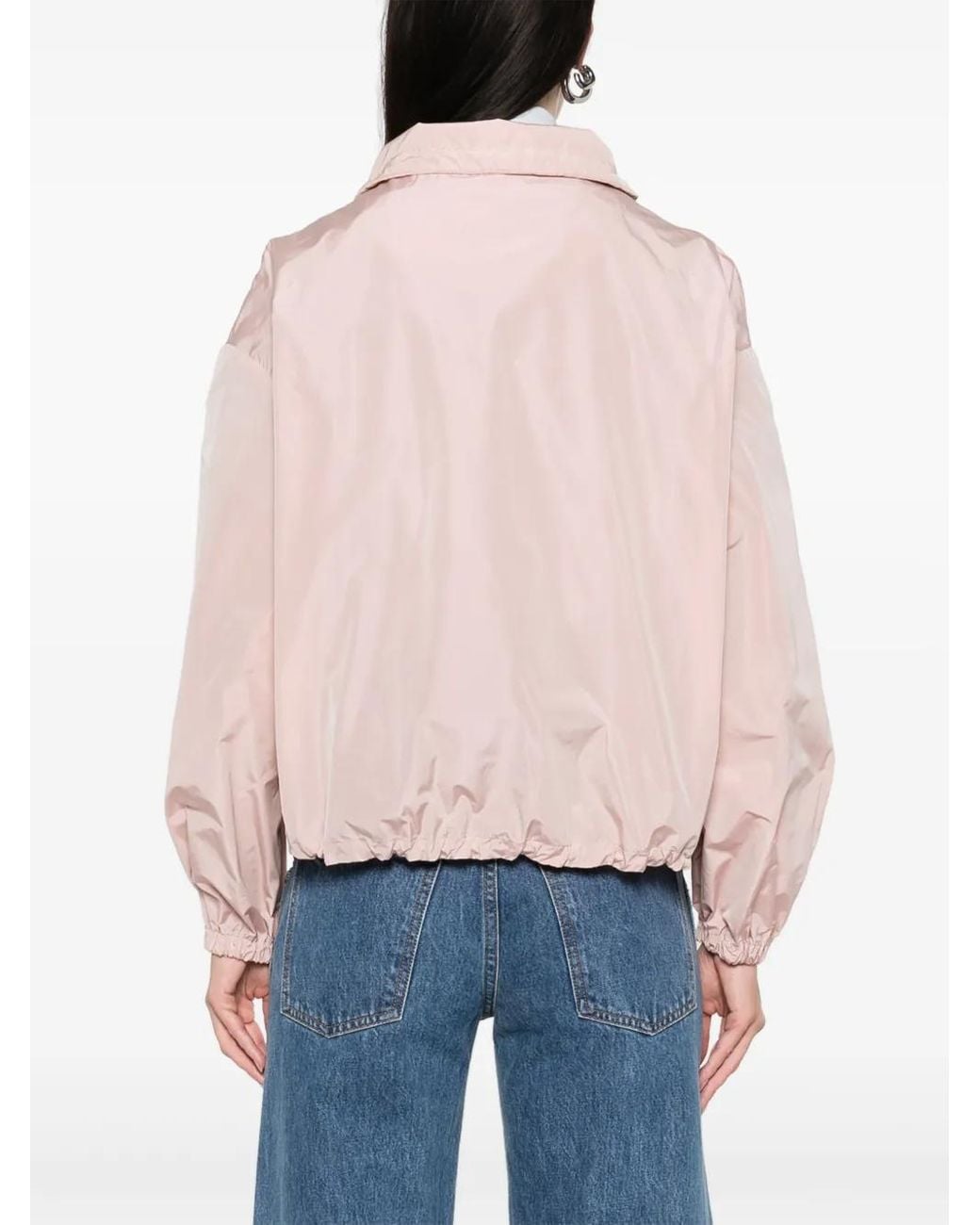 Giacca con coulisse di Herno in Pink