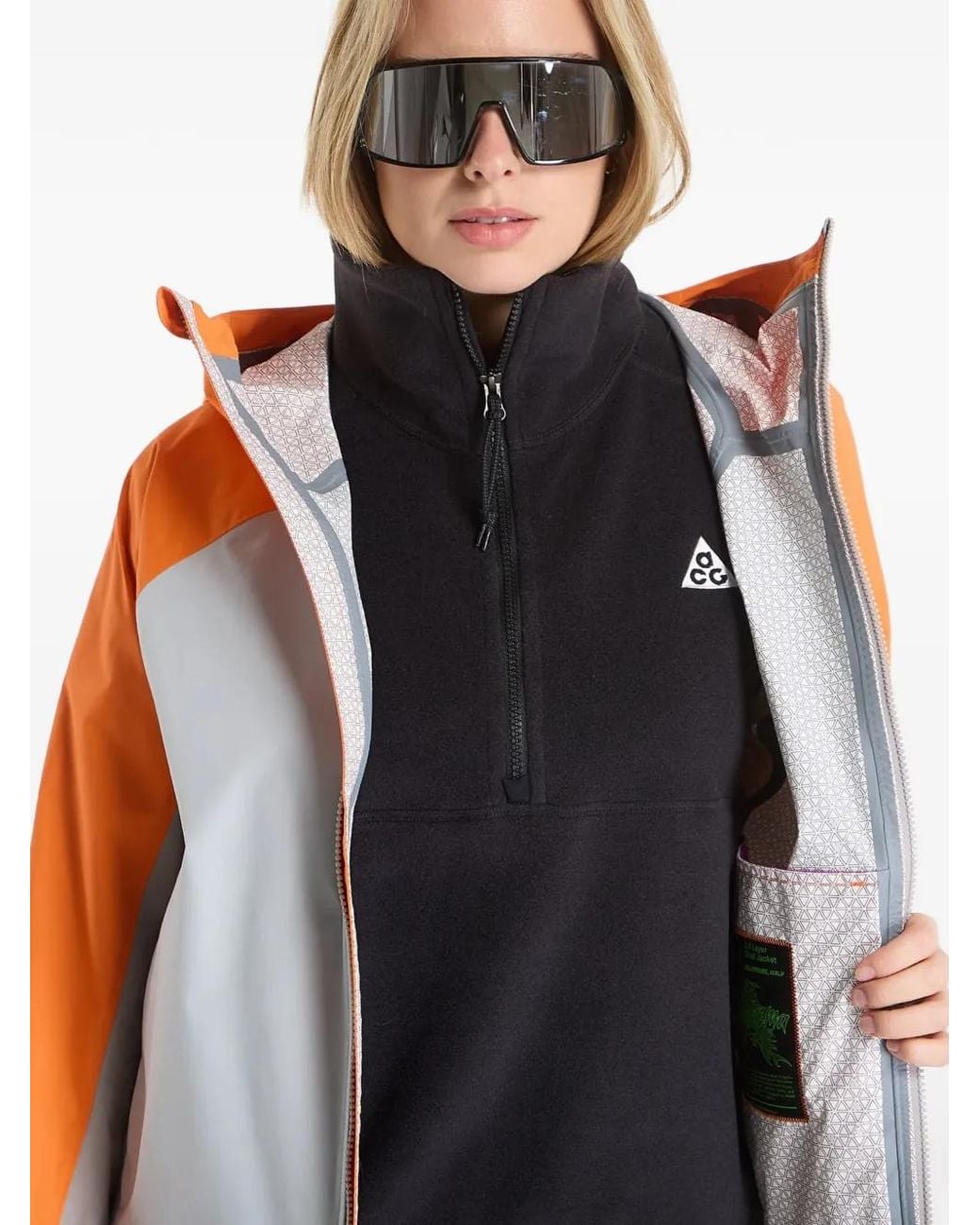 Nike Gray Acg “Phantazma” Storm-Fit Adv Color-Block Jacket