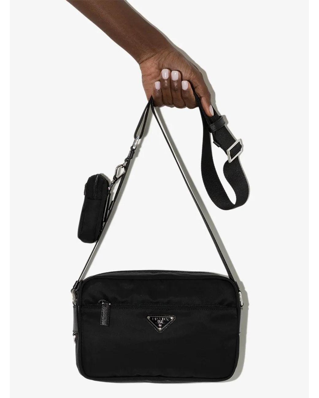 Prada Black Re-Nylon Shoulder Bag