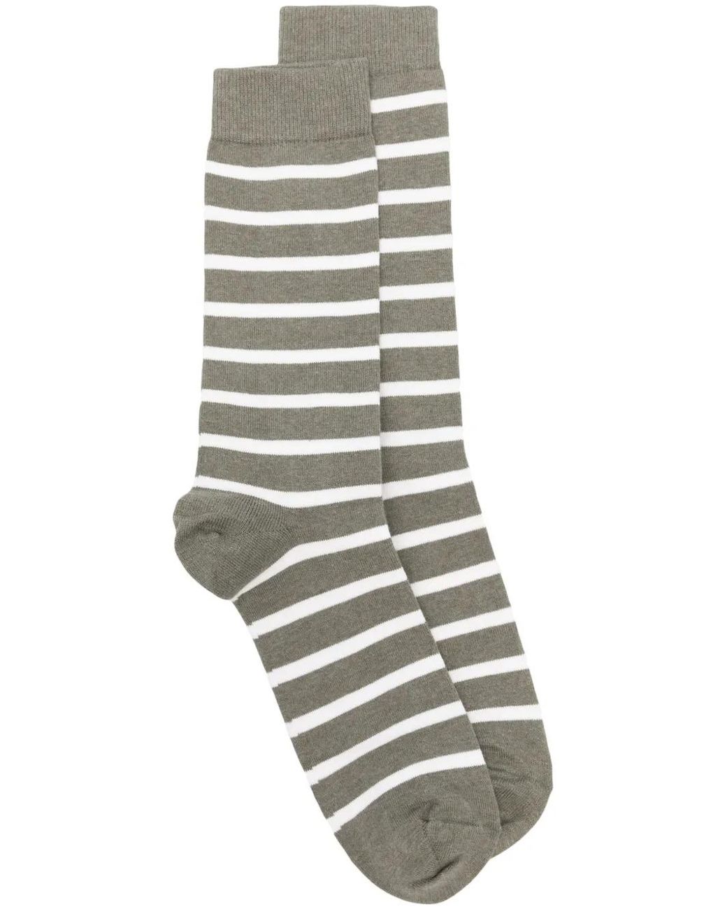Calcetines A Rayas Sunspel de hombre de color Gray