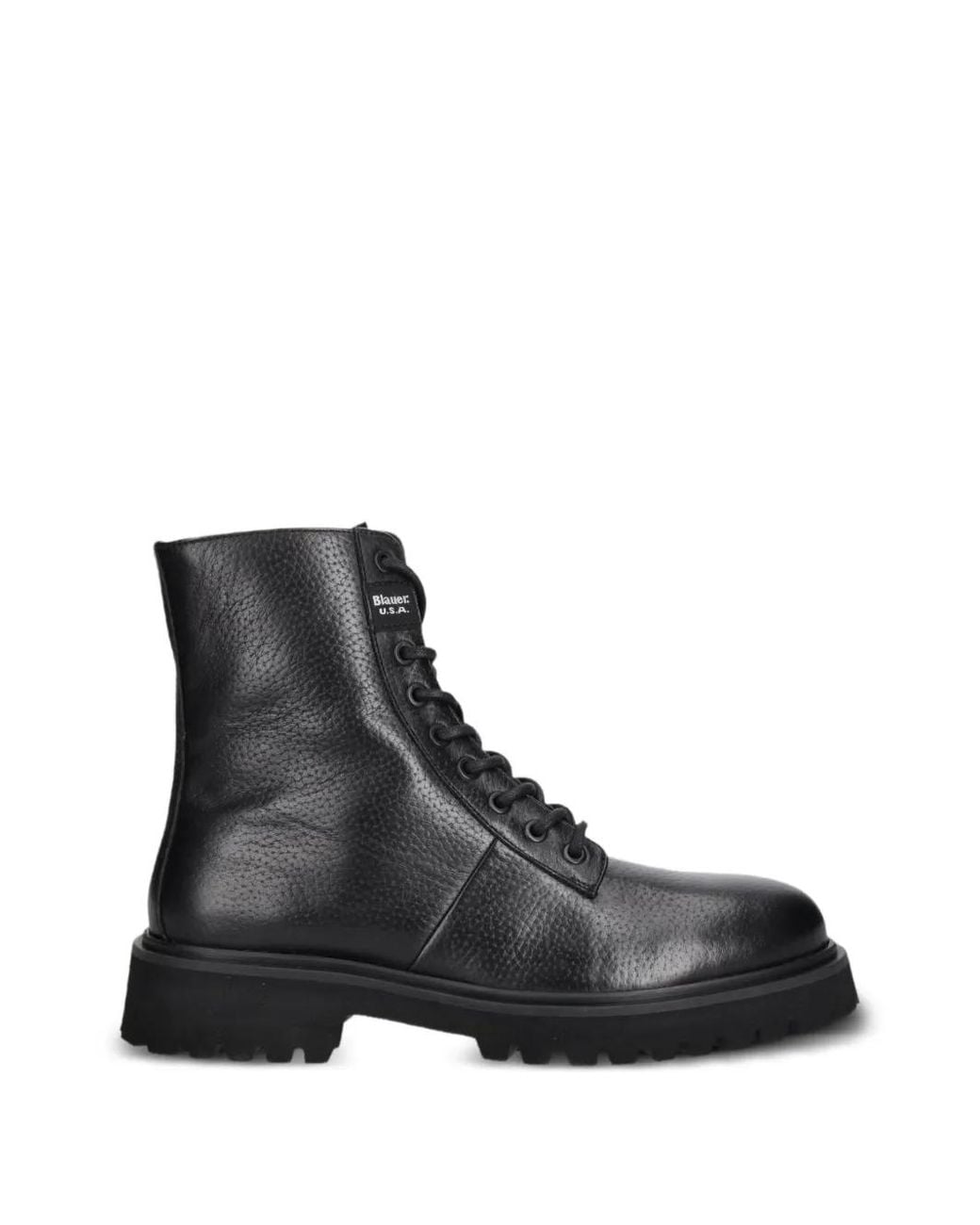 Blauer Buxton Stiefel in Black für Herren