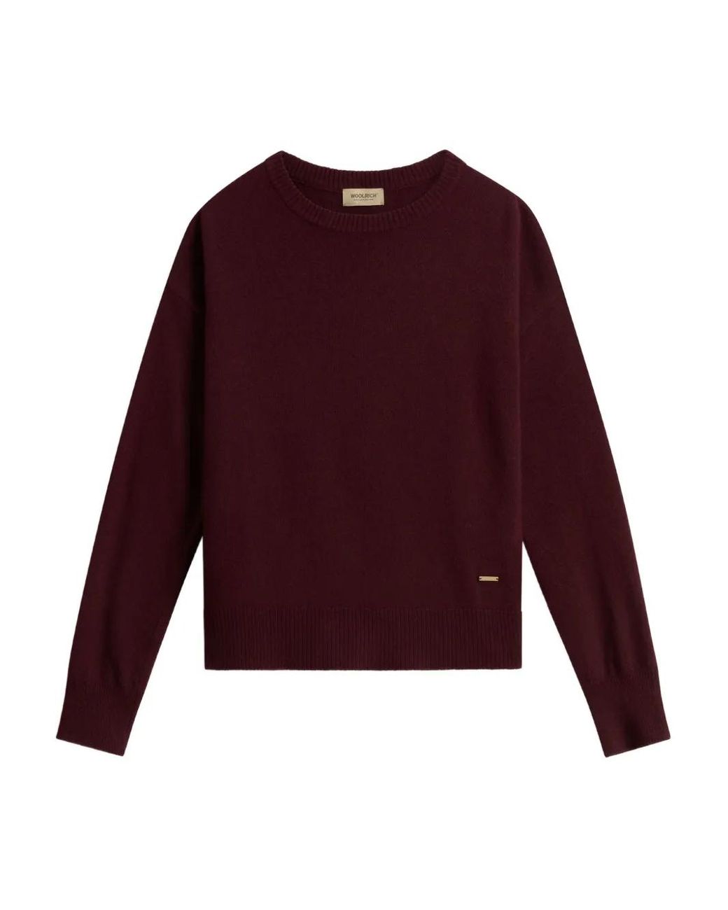 Pull À Col Rond Woolrich en coloris Purple