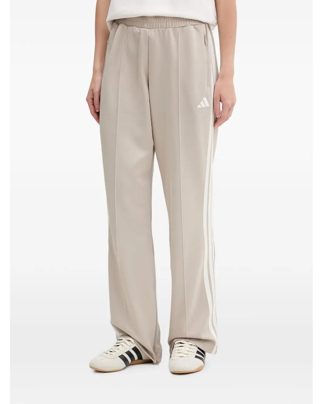 Adidas Natural Pantalon De Jogging À Rayures Latérales