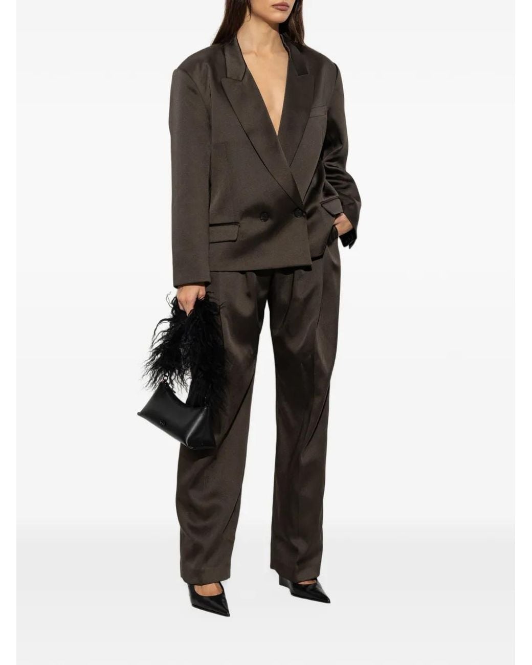 IRO Black Again Double-Breasted Blazer