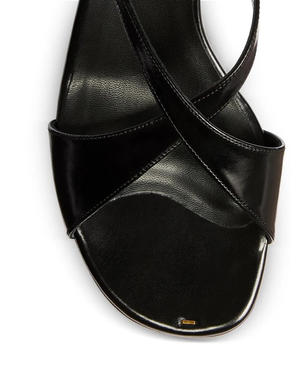 Khaite White Liria Kitten Heel Sandals