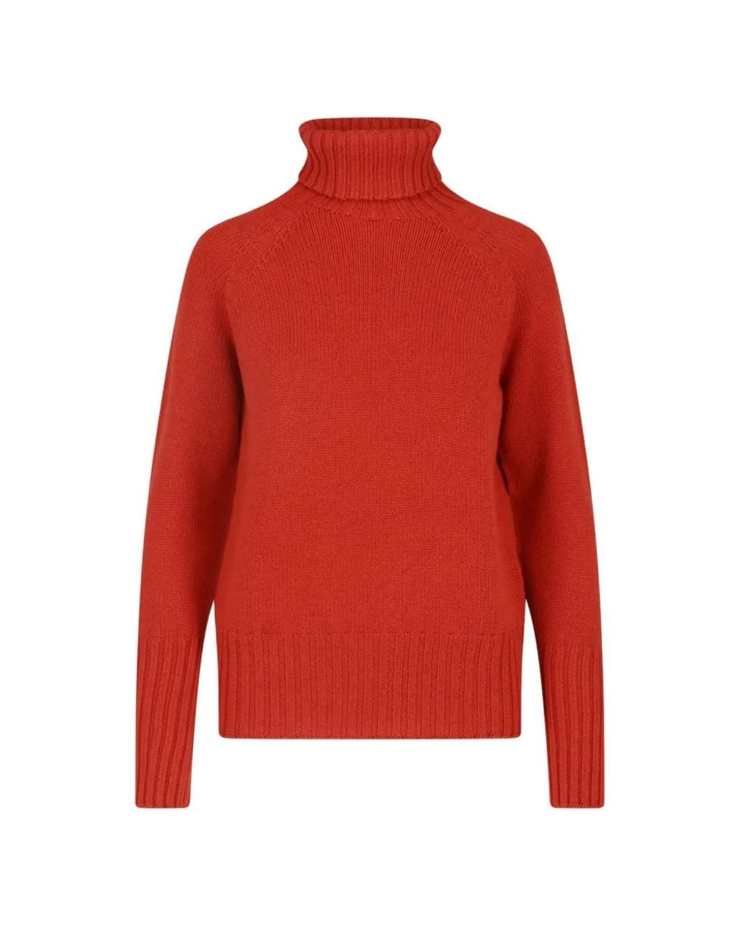 Pull À Col Roulé Drumohr en coloris Red