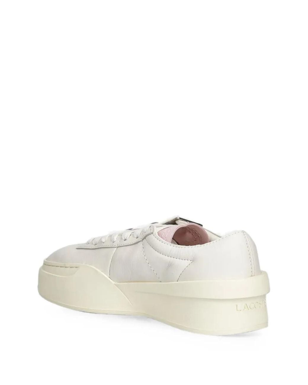 Lacoste White Baskets Aura Club