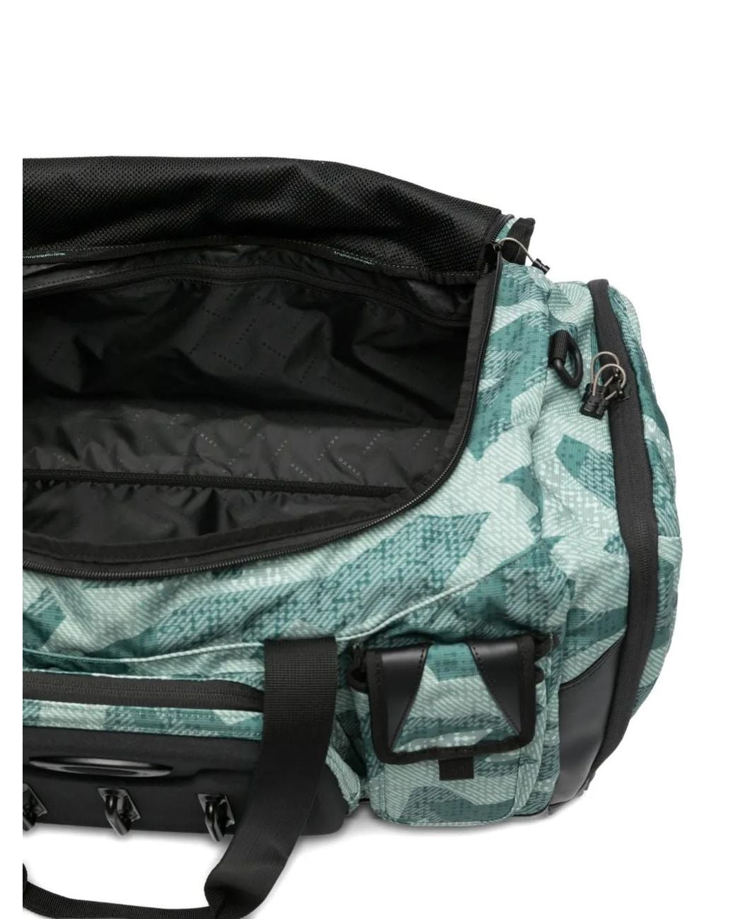 Oakley Black Printed Duffle for men