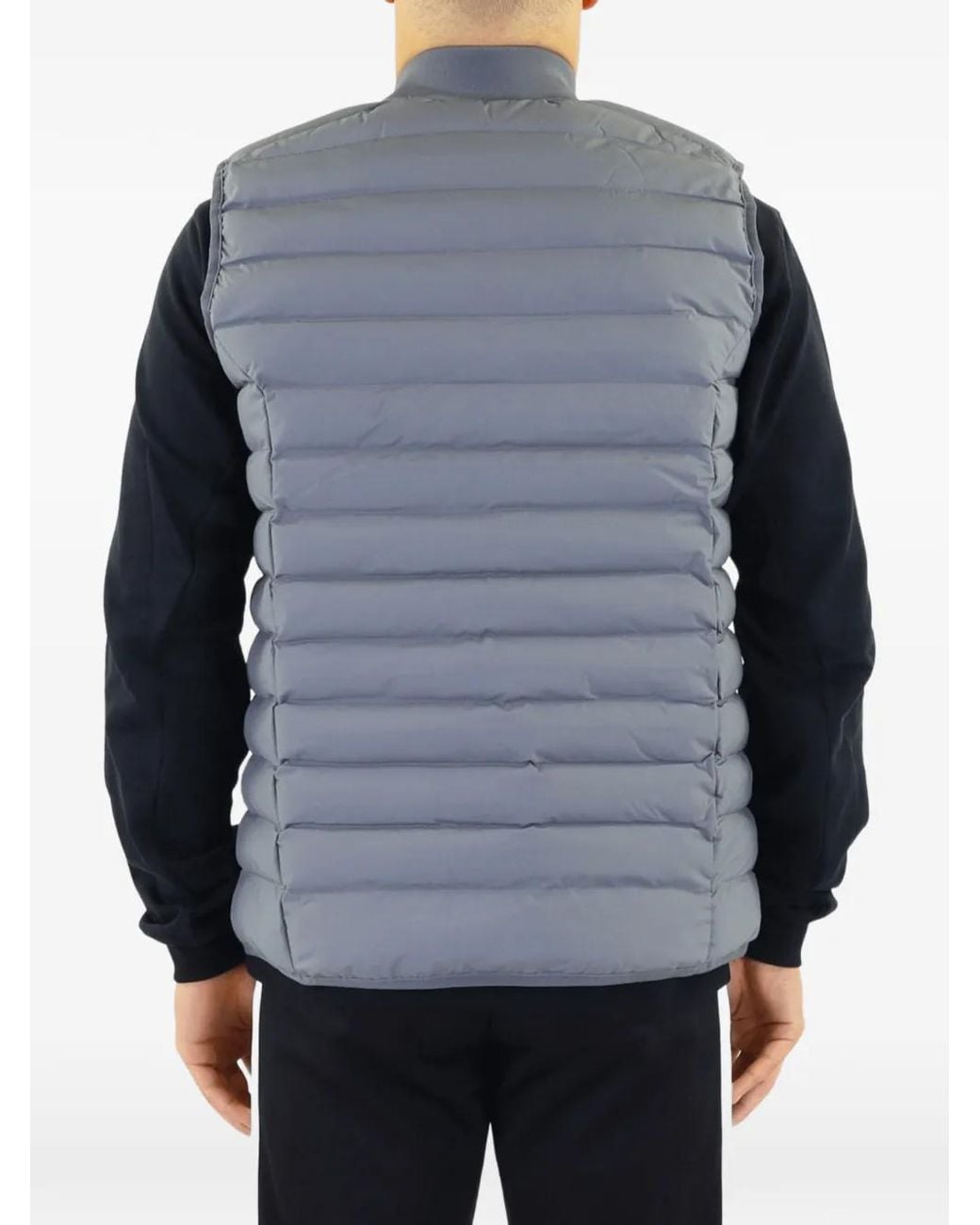 In Gold We Trust Gray The Glory Quilted Gilet for men