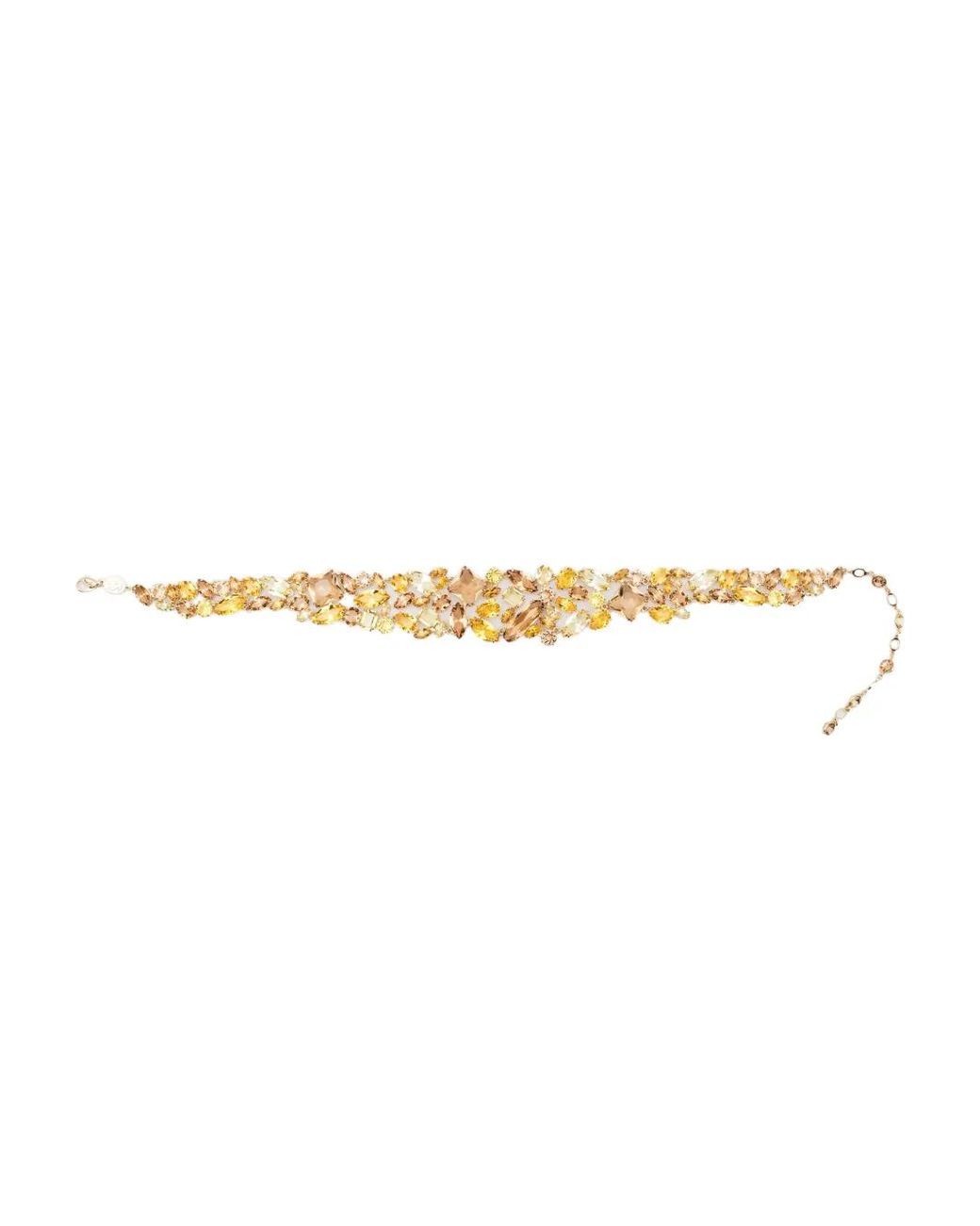 Swarovski Metallic Gema Choker Necklace