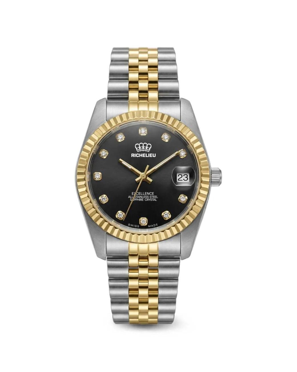 Richelieu Swiss Metallic Excellence Date 31Mm Watch