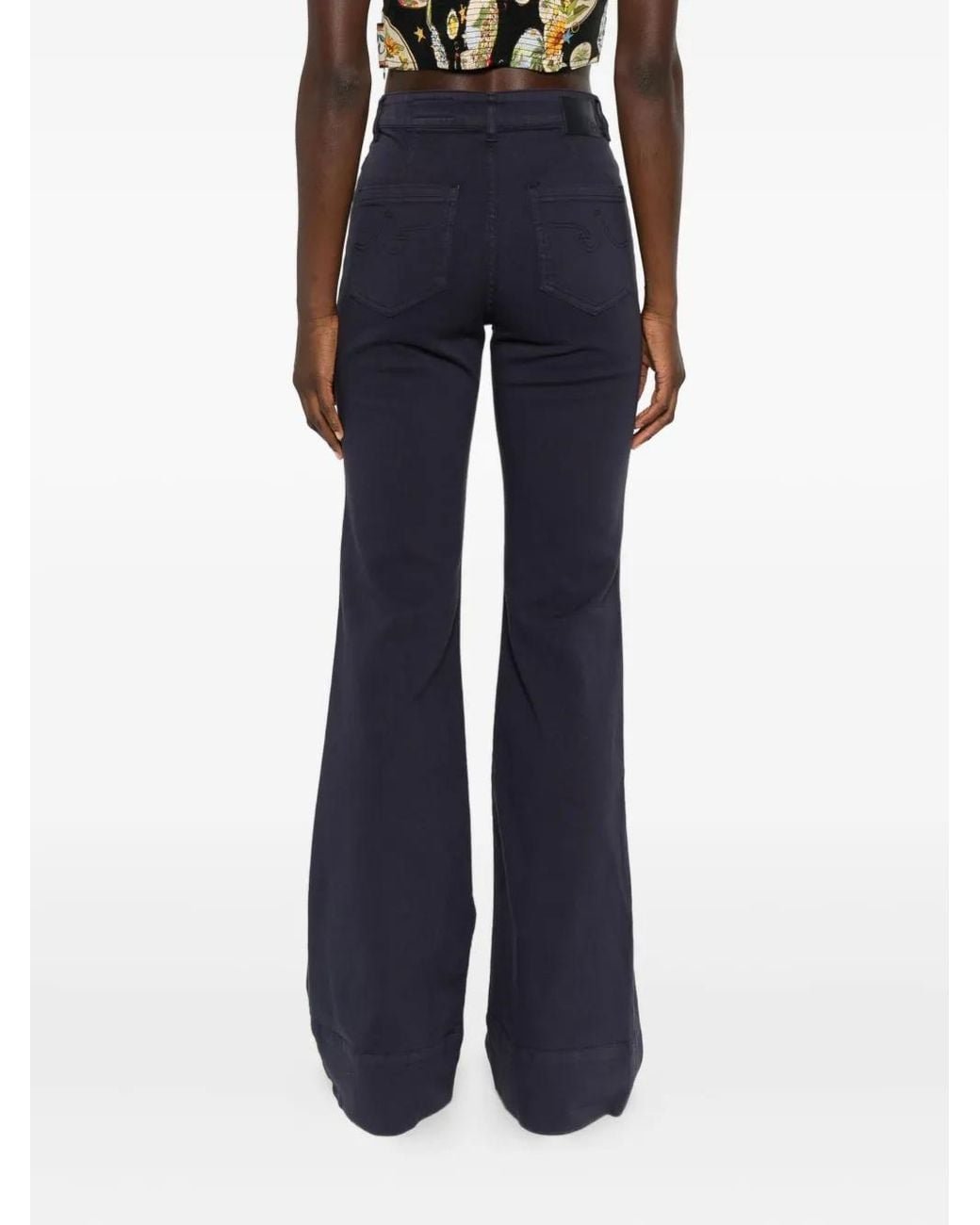 AG Jeans Blue Madi Flared Jeans