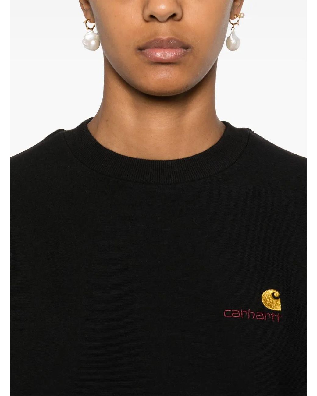 Carhartt Black American Script Sweatshirt