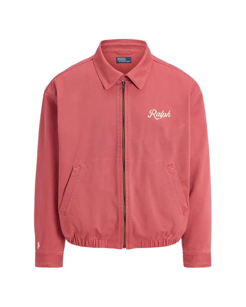 Fat Ralph Polo Ralph Lauren Veste Bomber The Big Bayport in Pink for Men | Lyst ...