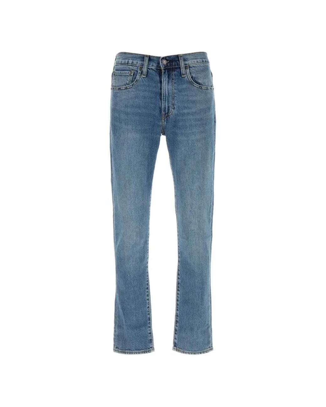 Levi's Blue 502 Stretch Jeans for men