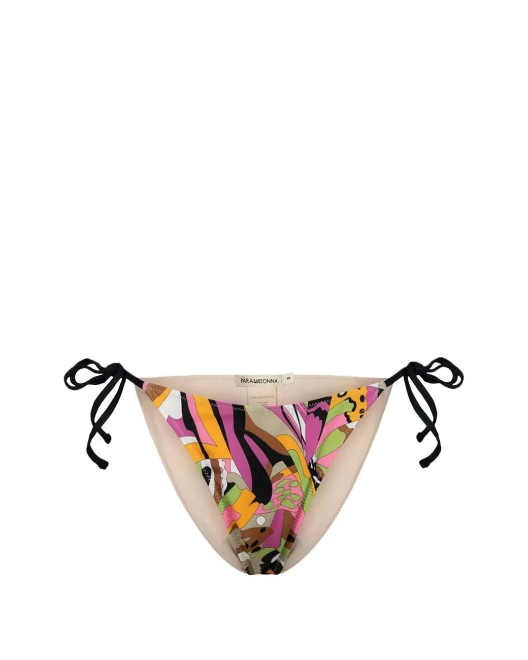 Paramidonna Pink Kortney Tie-Side Bikini Bottoms
