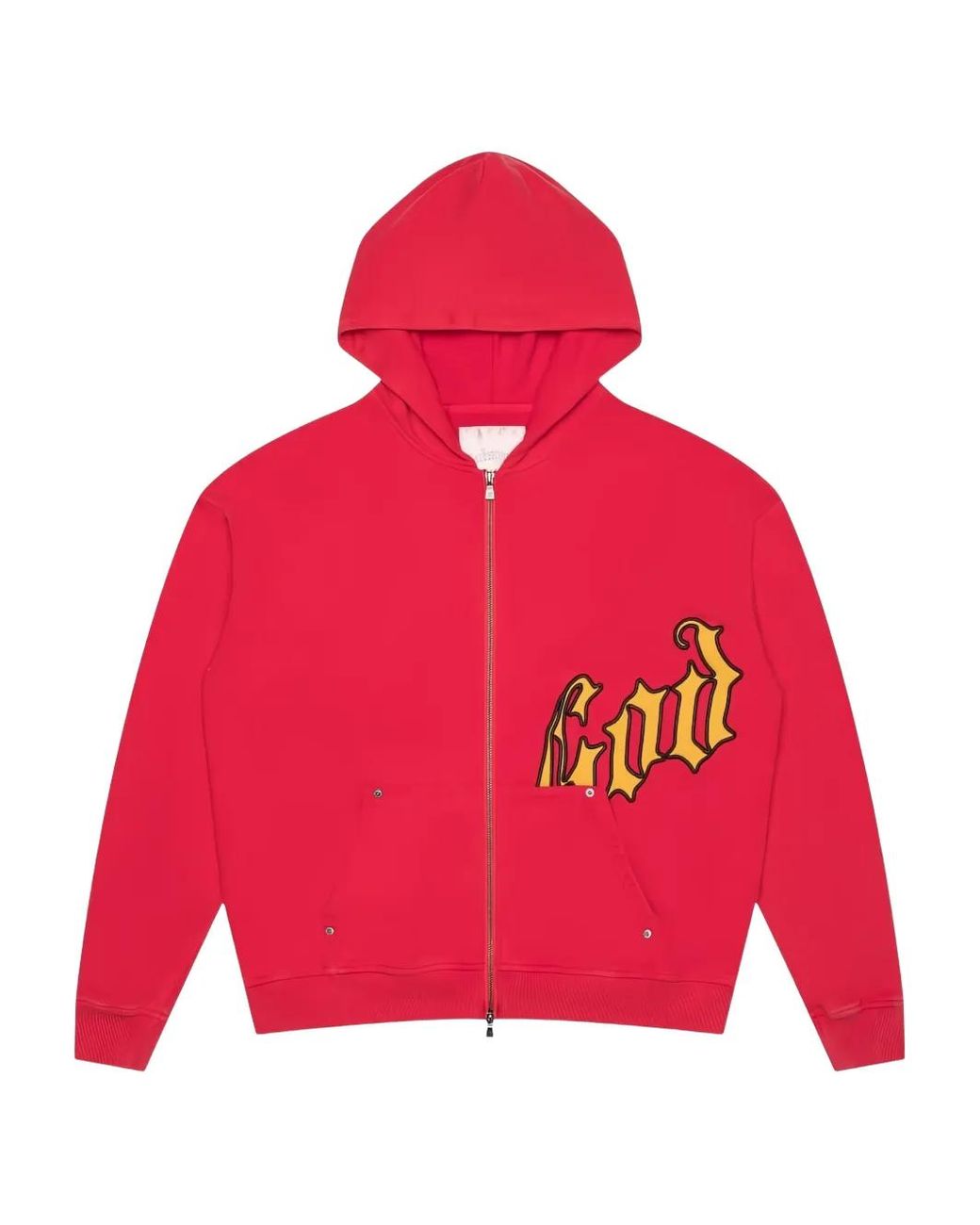 Godspeed Red Og Logo V2 Zip Hoodie for men