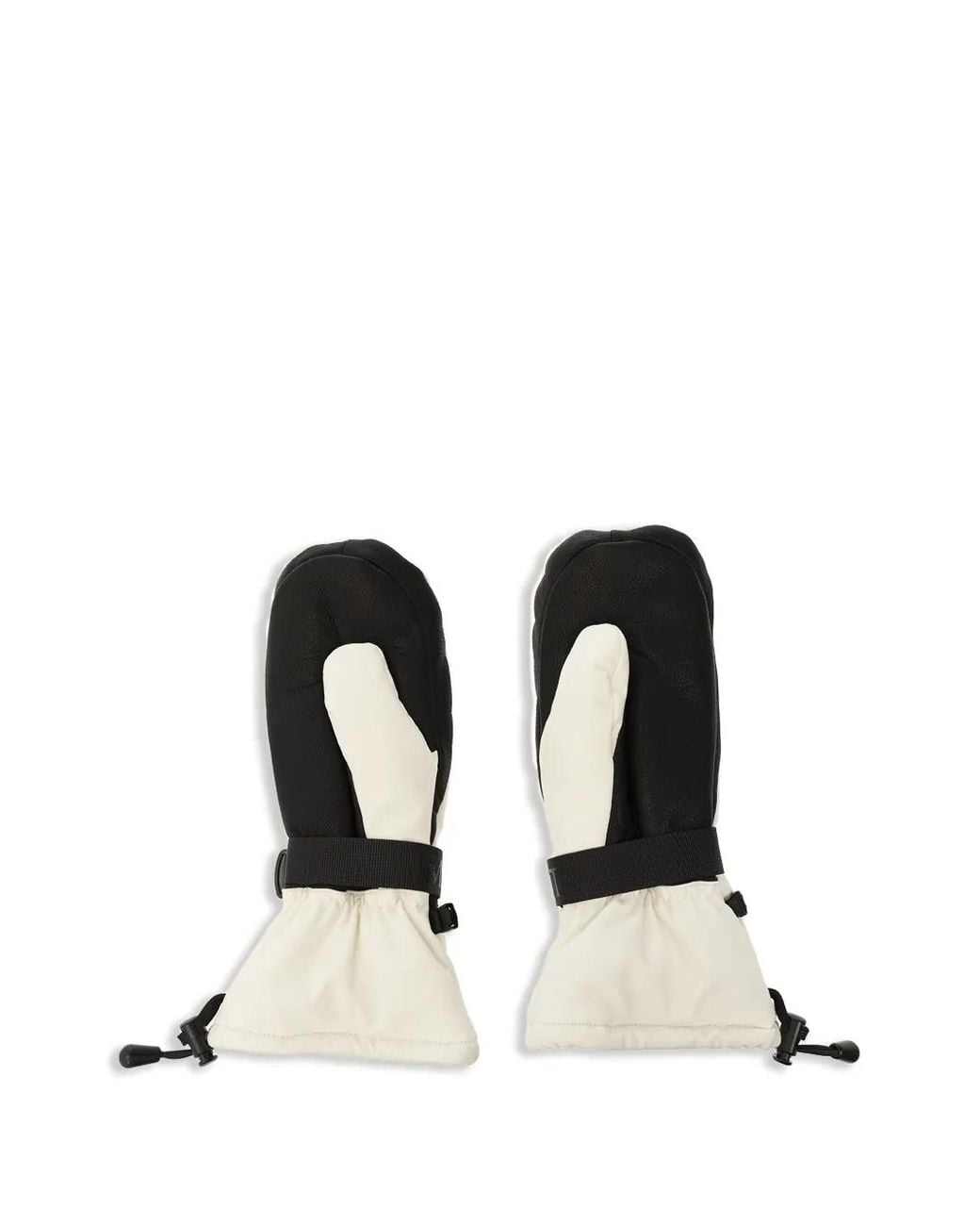 Perfect Moment White Logo-Print Touch-Strap Gloves