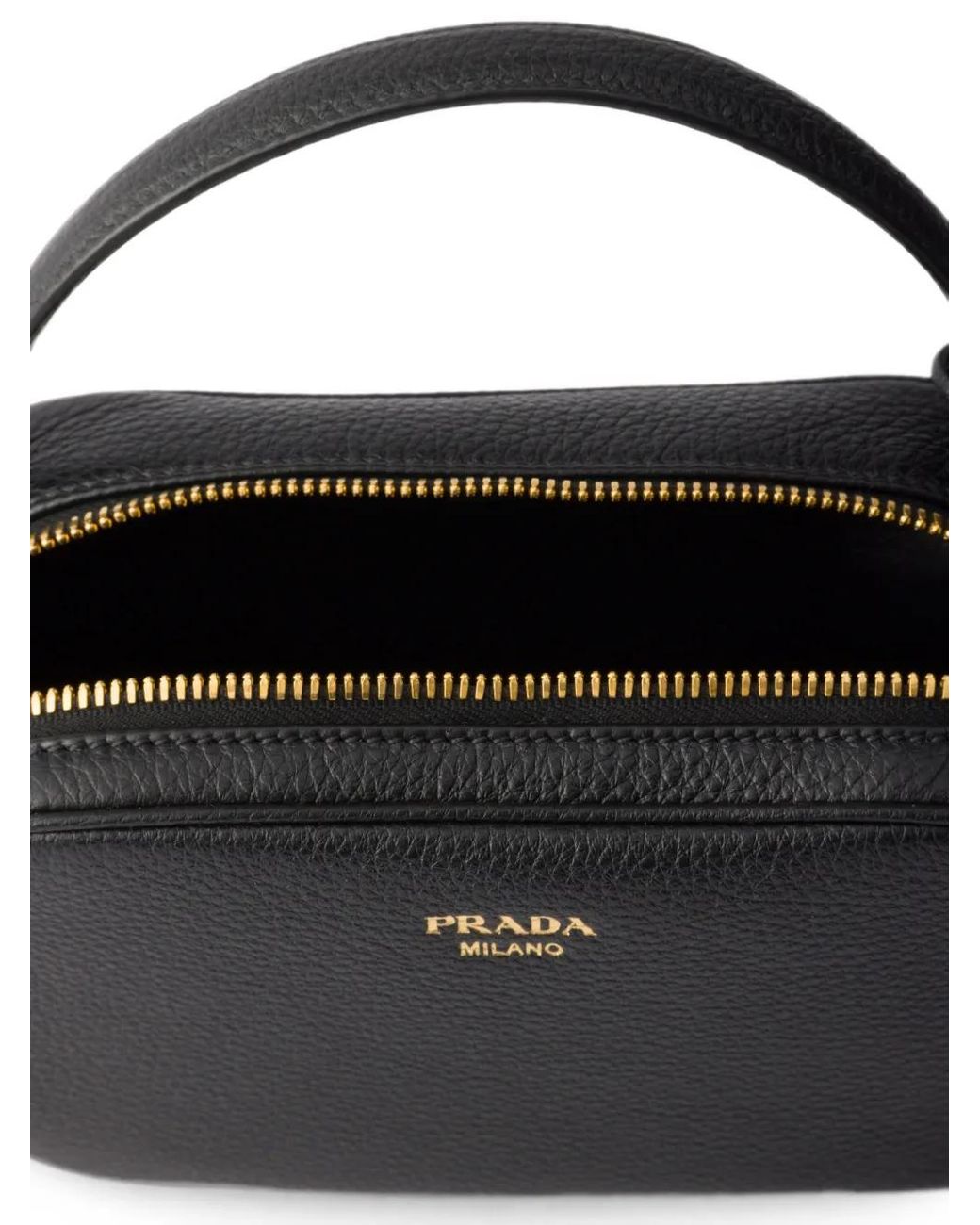 Prada Black Odette Leather Mini-Bag