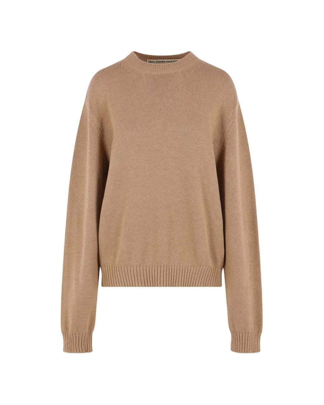 Meta Campania Collective Natural Crew-Neck Sweater