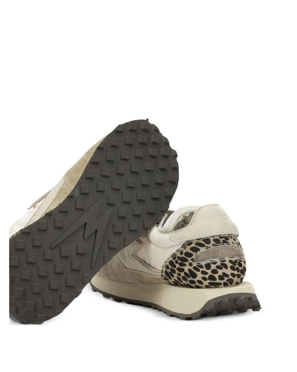 Sneakers Con Inserti Leopardati di Moa Concept in White