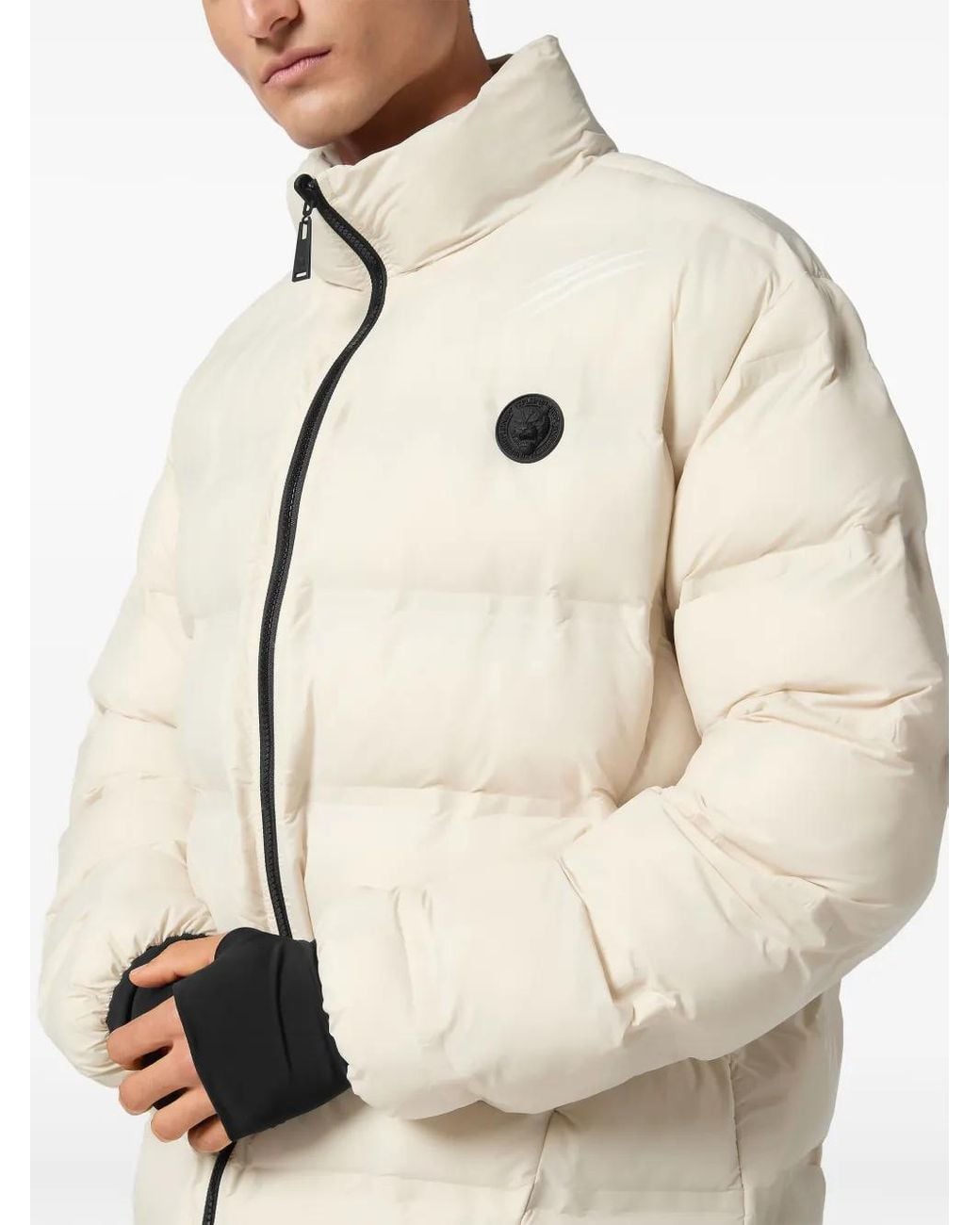 Doudoune À Patch Logo Philipp Plein pour homme en coloris Natural