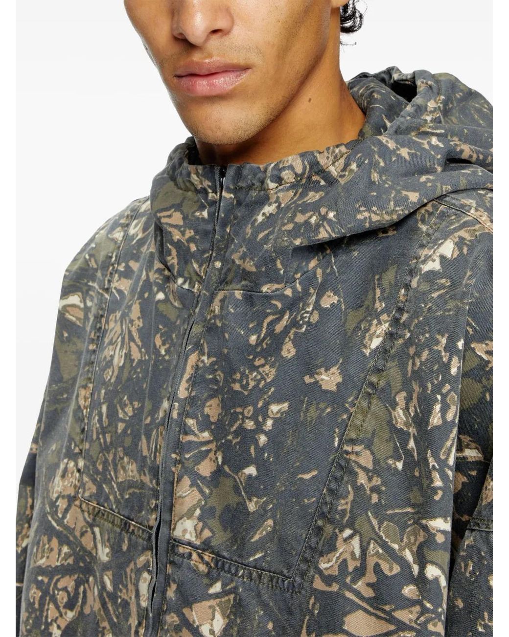 DIESEL Gray J-Lint Jacket for men