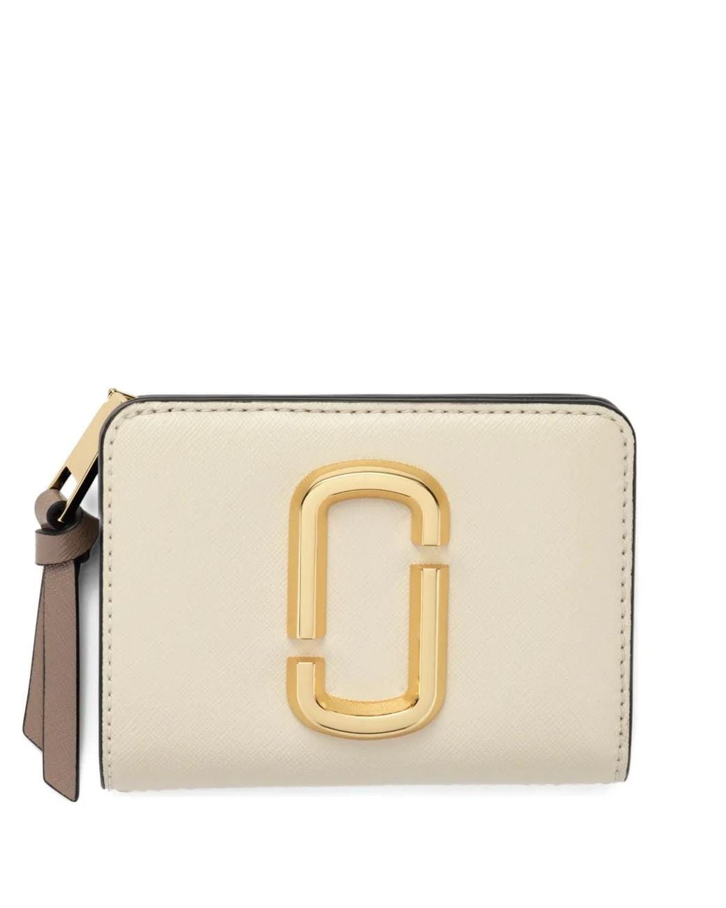Marc Jacobs Natural The Snapshot Mini Compact Wallet