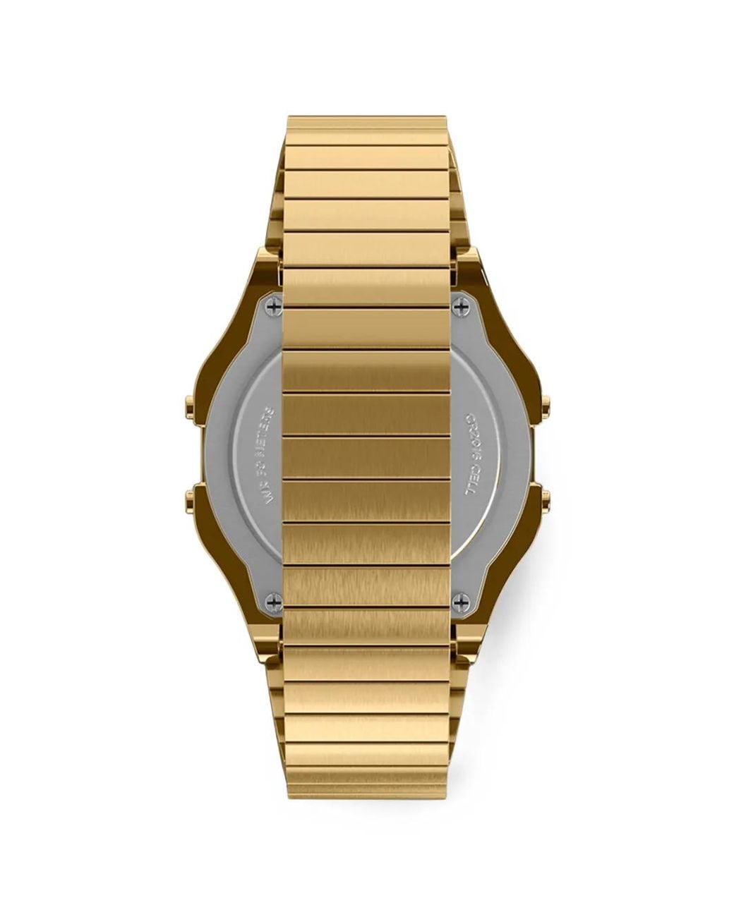 Timex Metallic T80 Digital 34Mm Watch for men