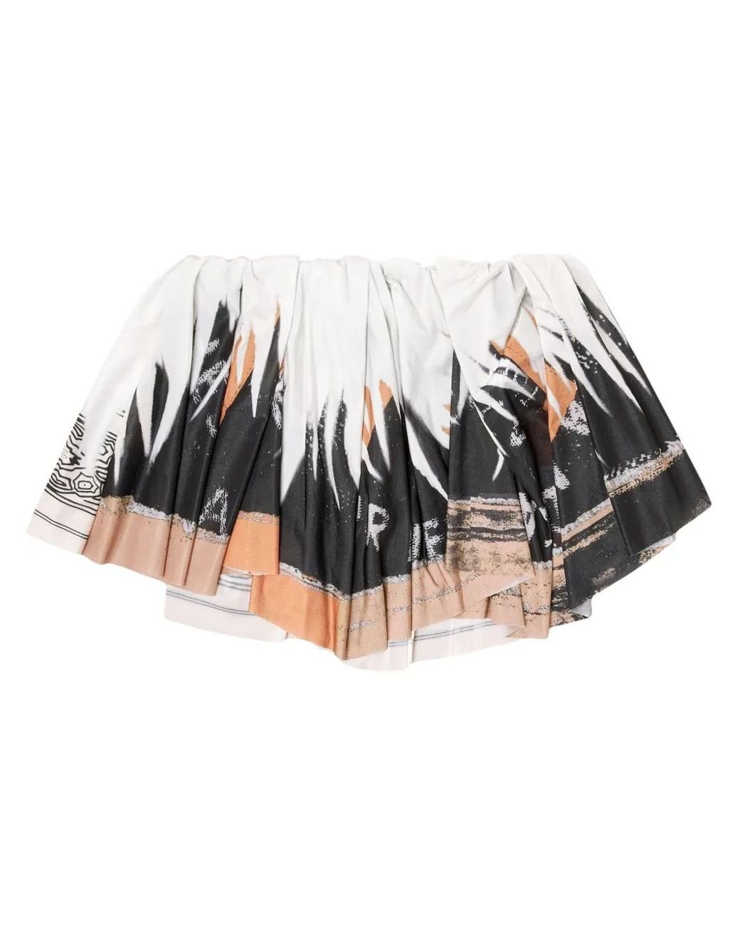 diesel-white-O-Nami-Mini-Skirt