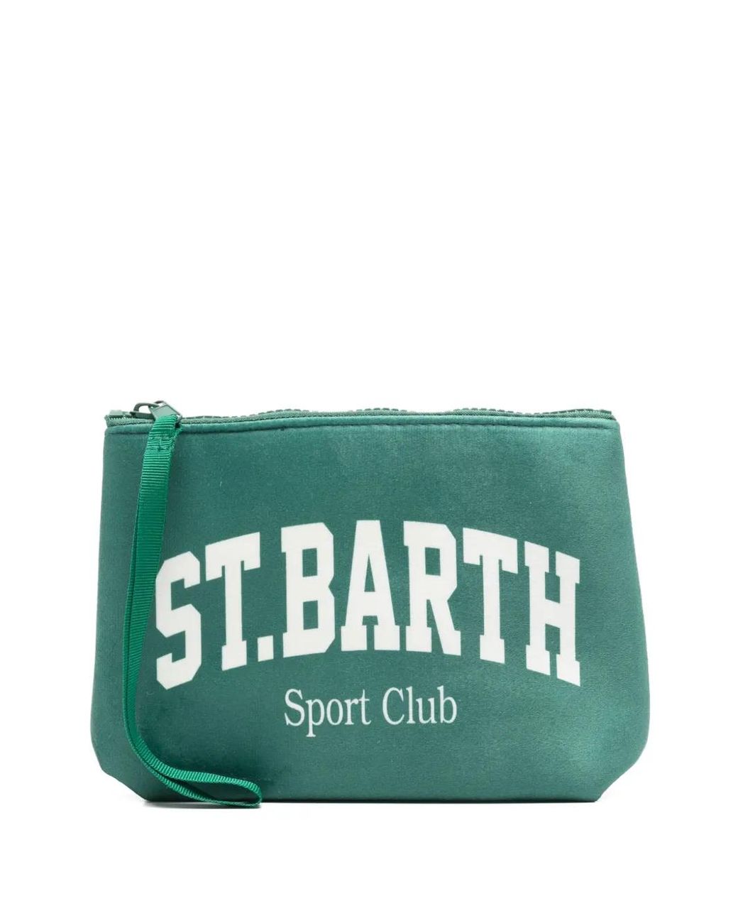 Mc2 Saint Barth Green Aline Clutch Bag