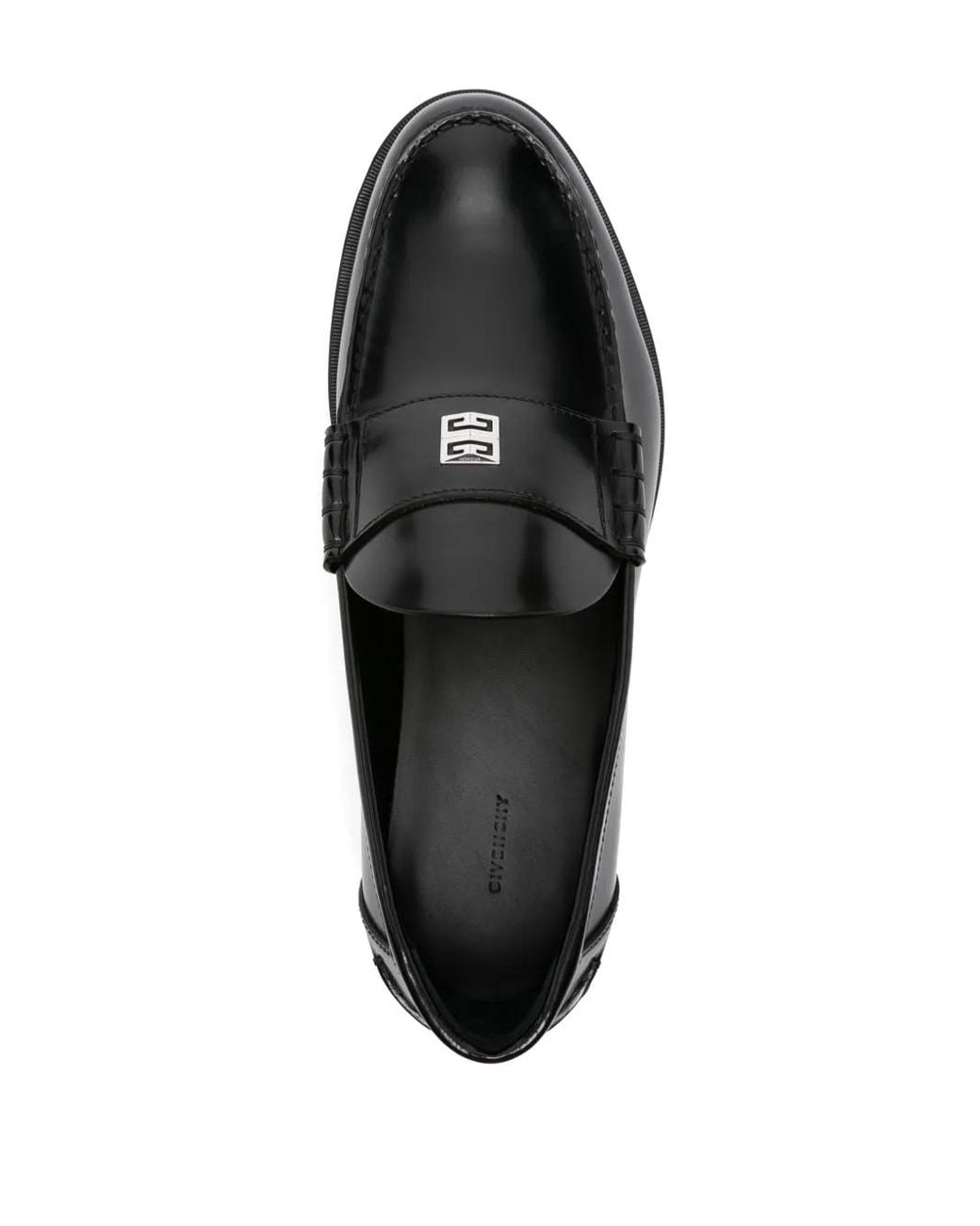 Givenchy Black Flat Shoes for men