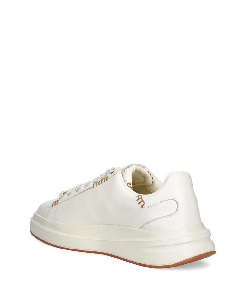 Guess White Logo-Detailing Sneakers for men