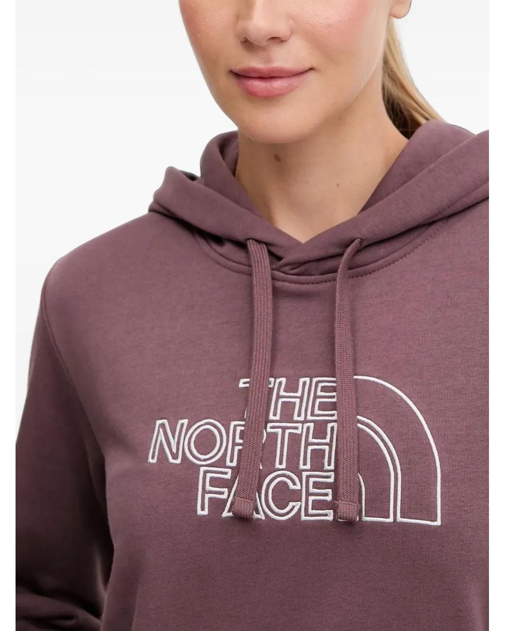 The North Face Purple Drew Peak Light Drawstring Hoodie