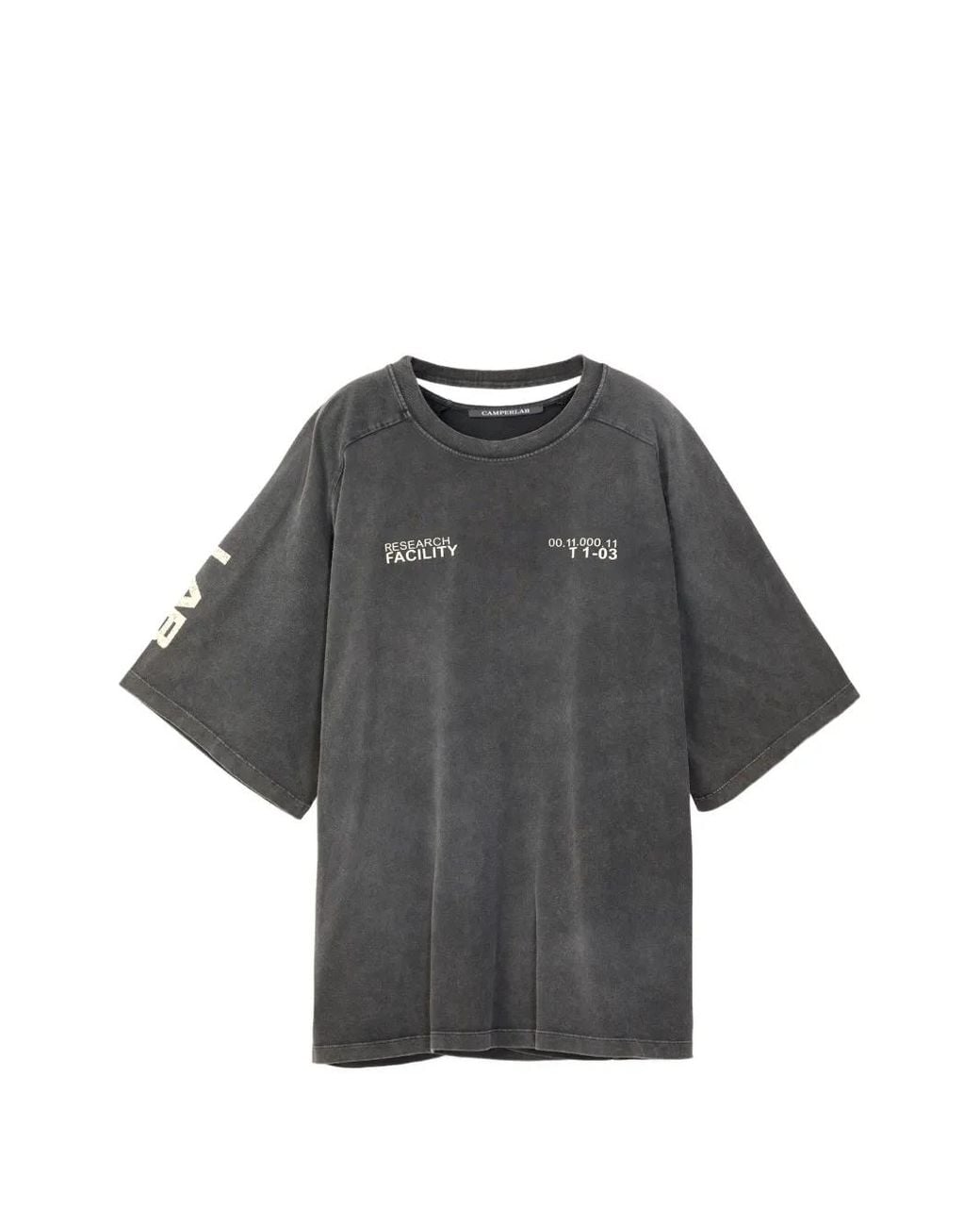 CAMPERLAB Gray T-Shirt À Logo