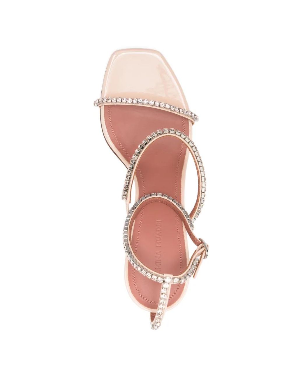 AMINA MUADDI White Gilda 95 Sandals