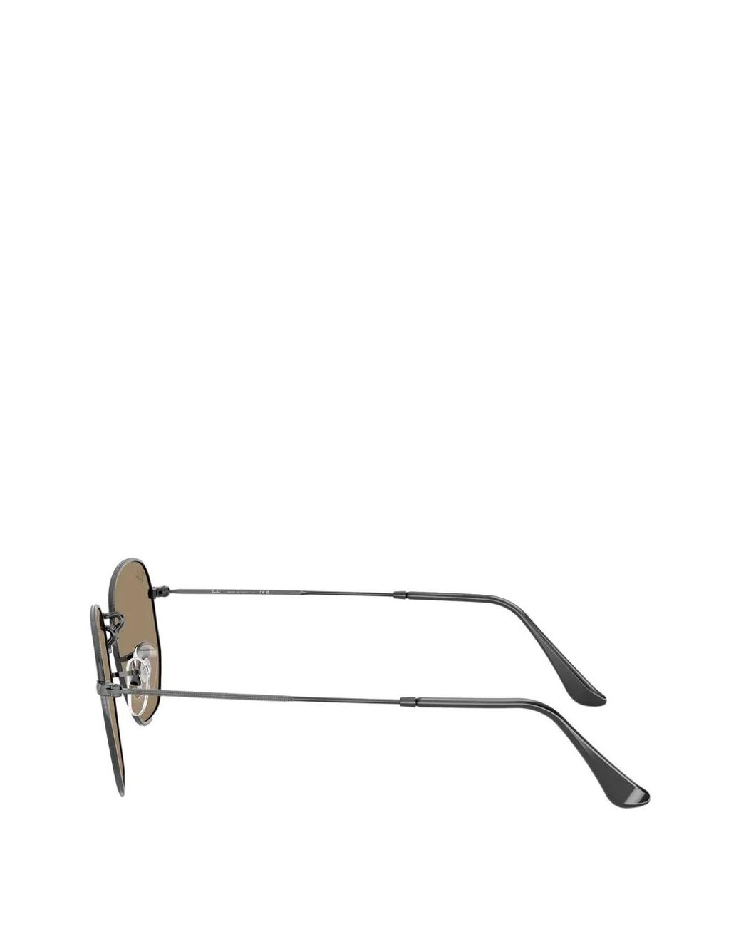 Ray-Ban Green Geometric-Frame Sunglasses
