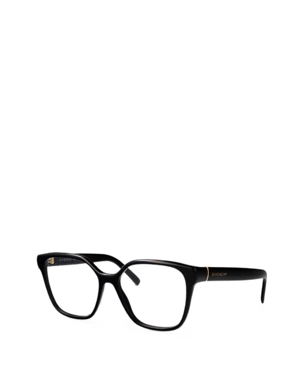 Givenchy Black Lunettes De Vue À Monture Géométrique Bold