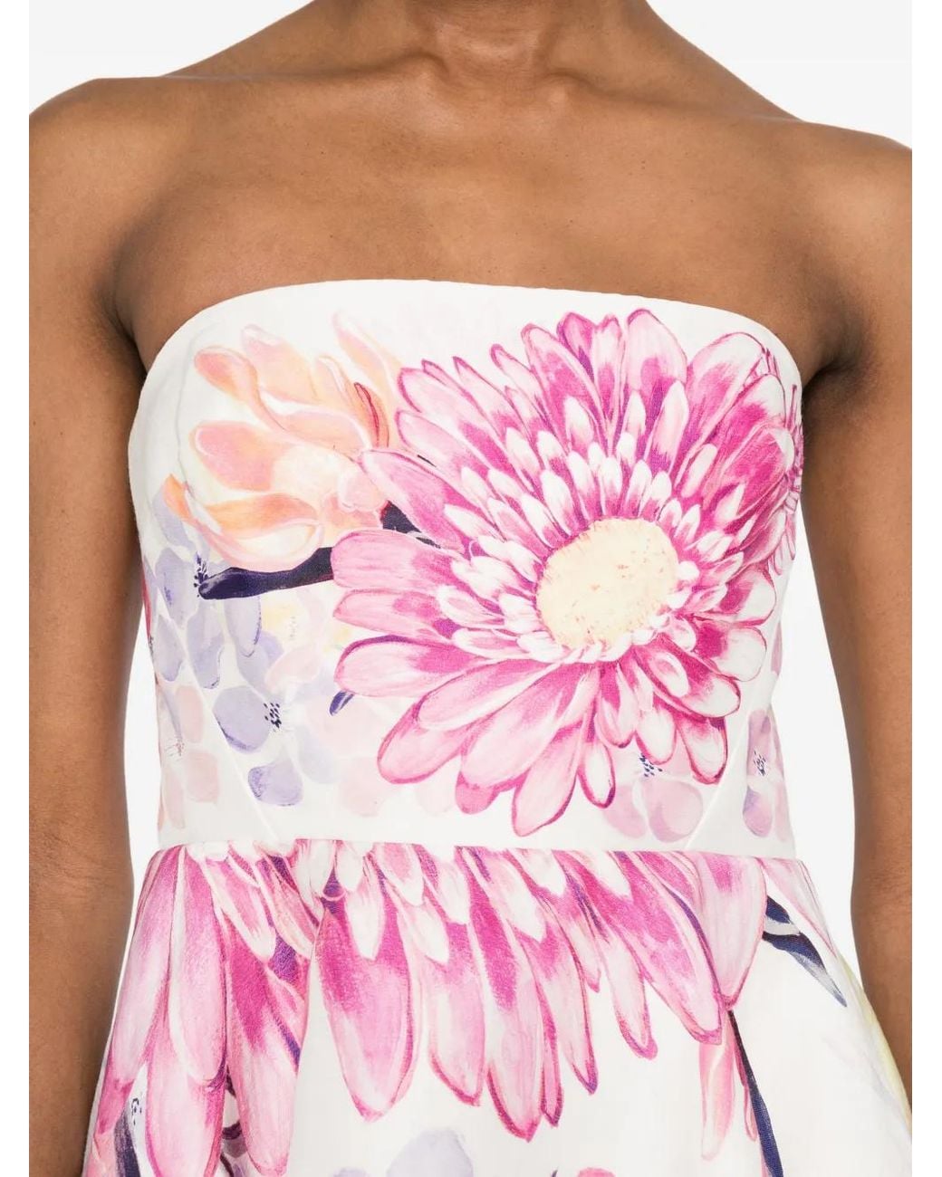 Aje. Pink Lydia Mini Dress