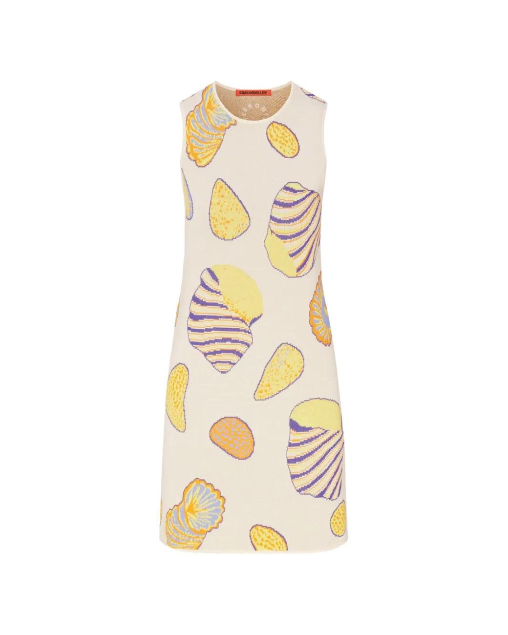 Simon Miller Metallic Axon Sleeveless Mini Dress