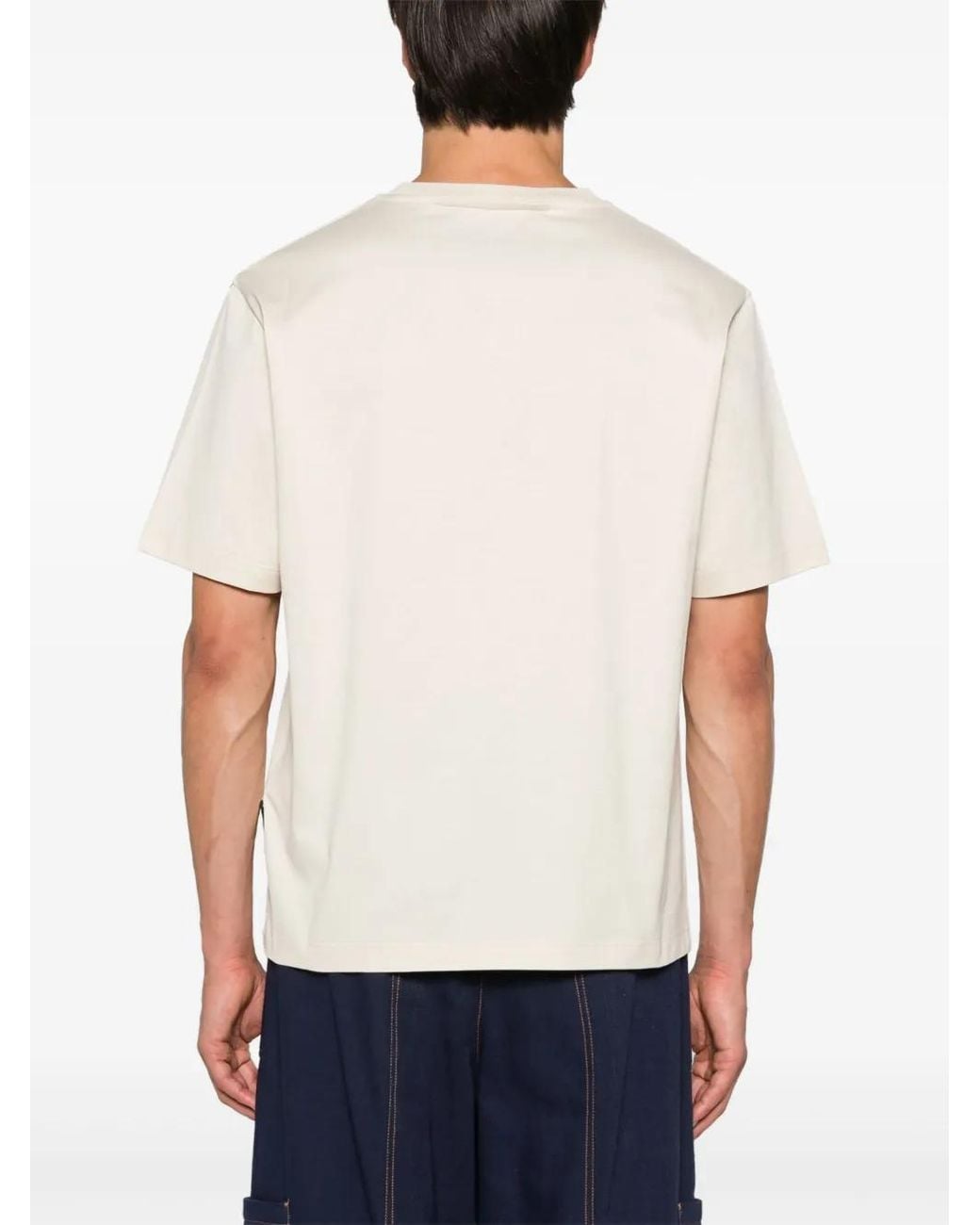 Palm Angels White Pa Monogram T-Shirt for men