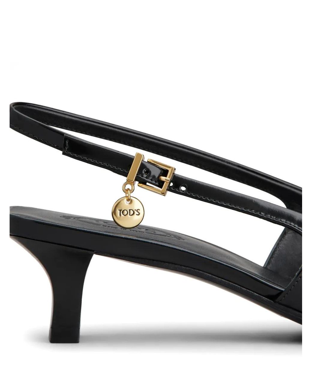 Tod's Black Slingback Pumps