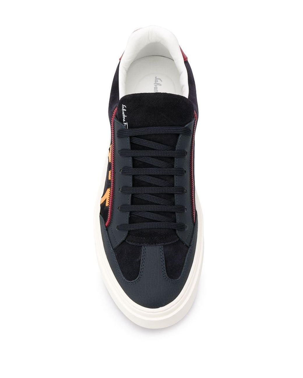 Ferragamo Borg Sneaker in Blue for Men Lyst