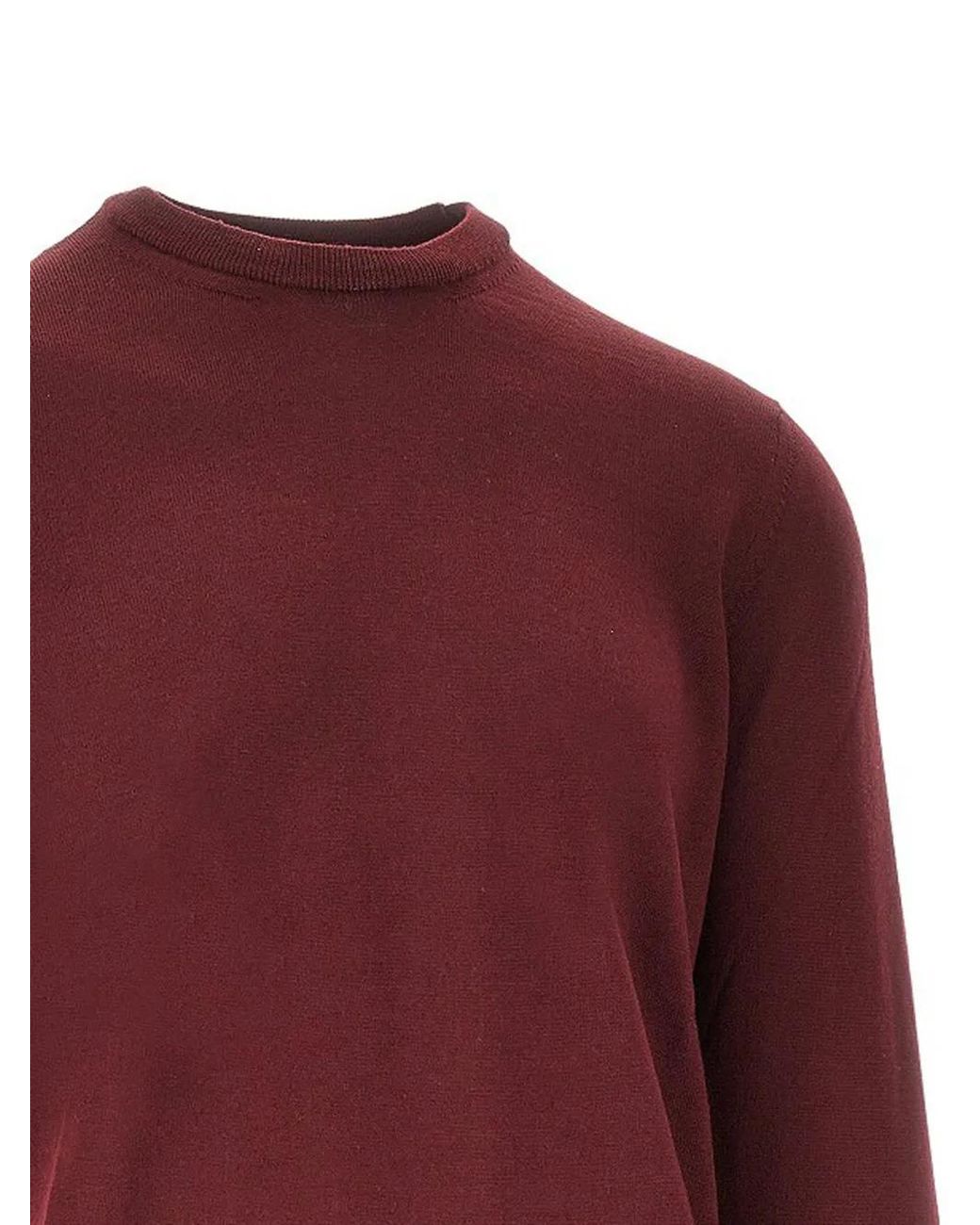 THE M.. Red Pull À Col Rond for men