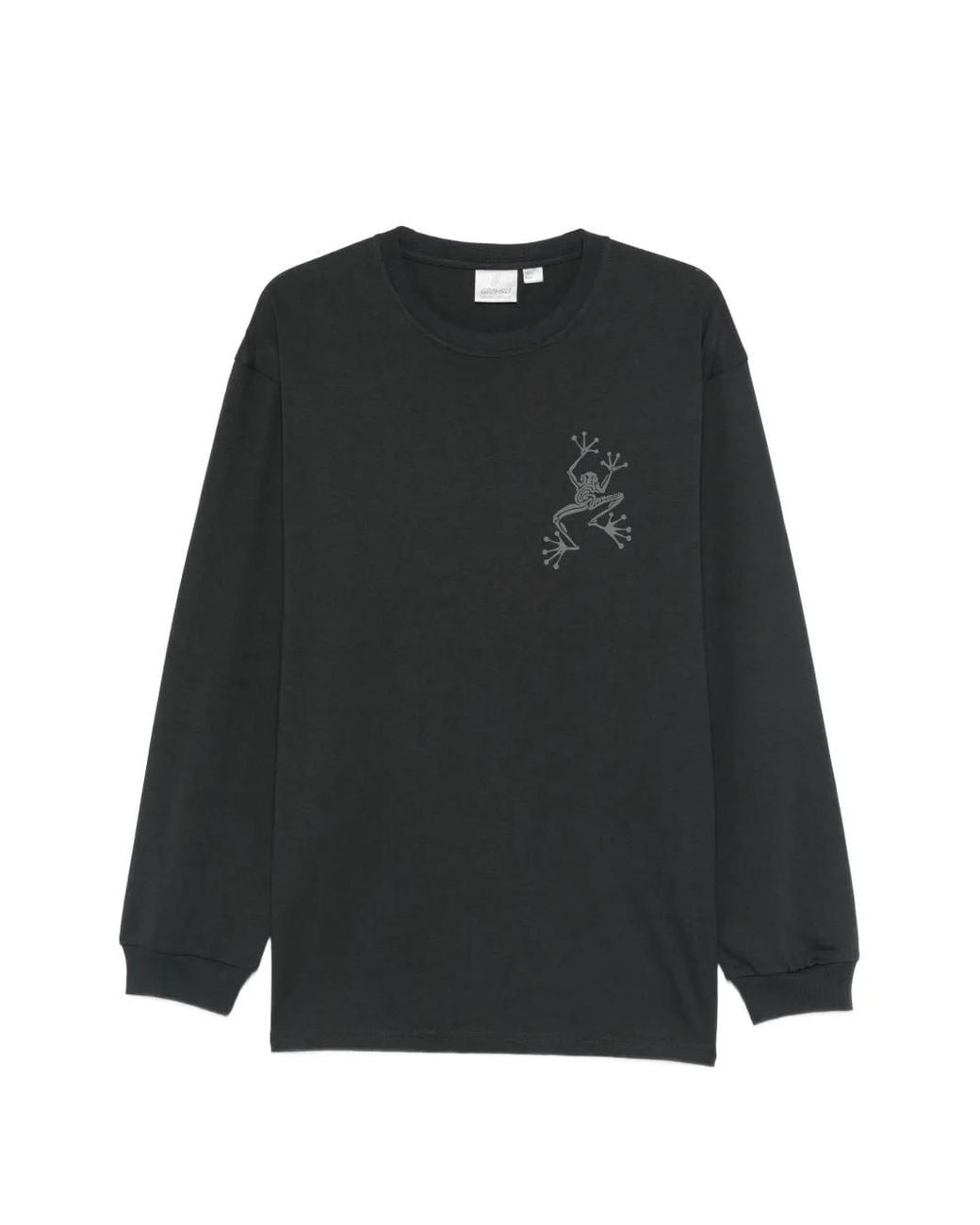 Gramicci Black Sticky Hands L/ Tee for men