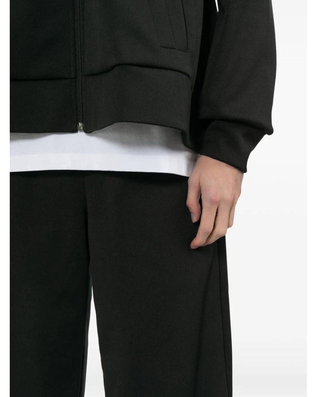 COMME DES GARÇON BLACK Black Wide-Leg Track Pants for men