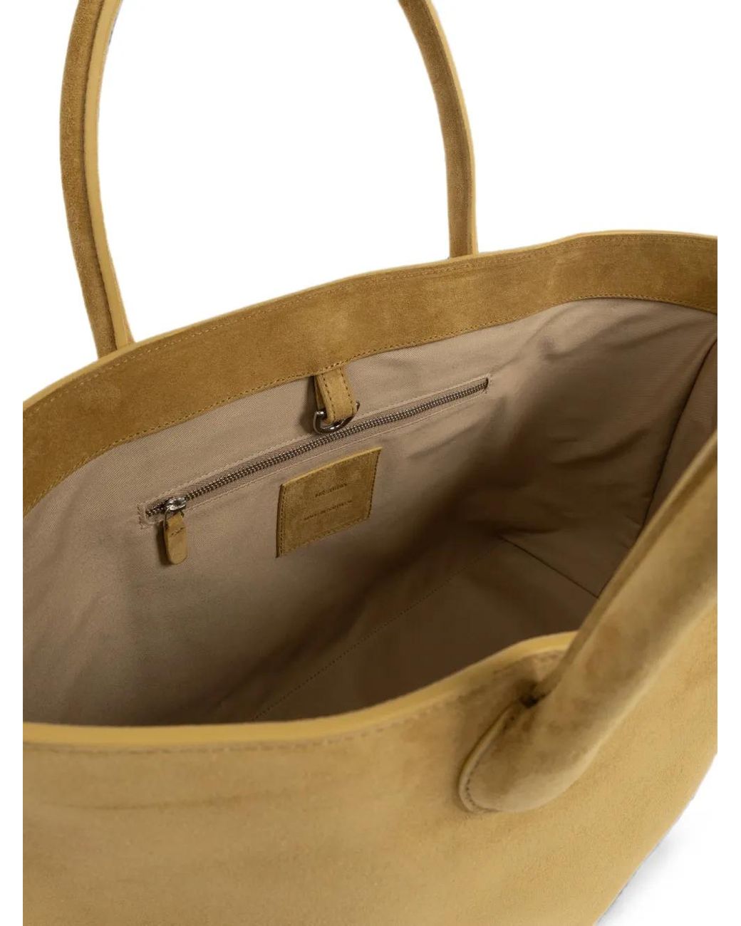 LIE STUDIO Natural The Grace Suede Tote Bag