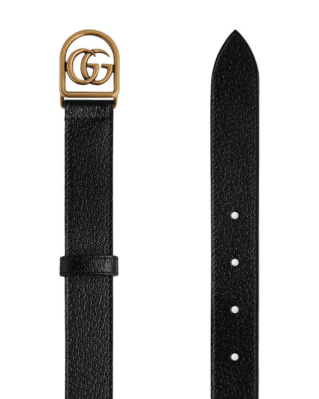 gucci framed double g belt