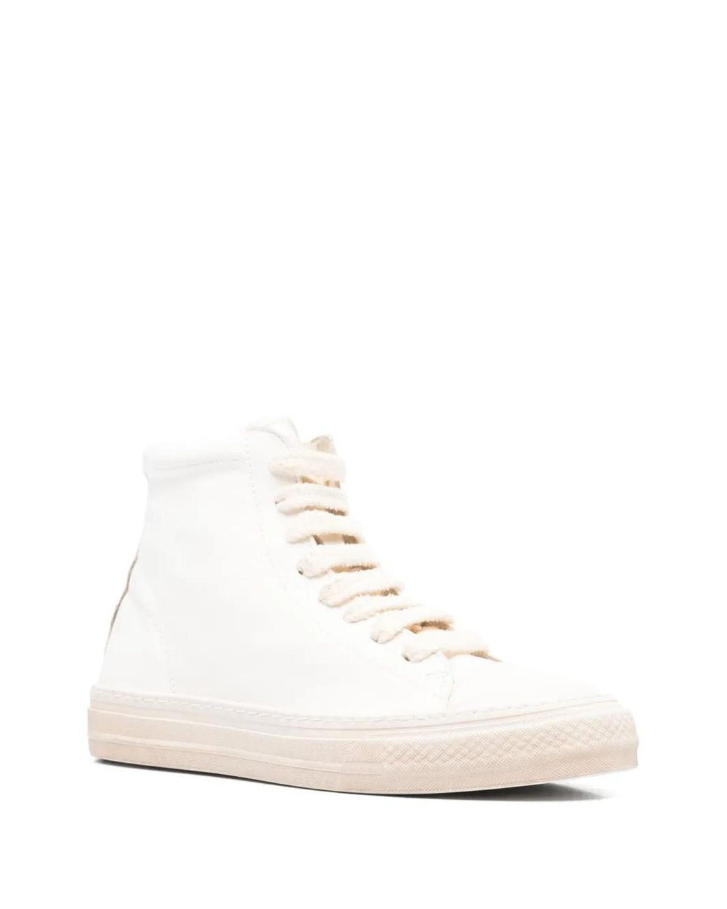 Moma White Vin Sneakers